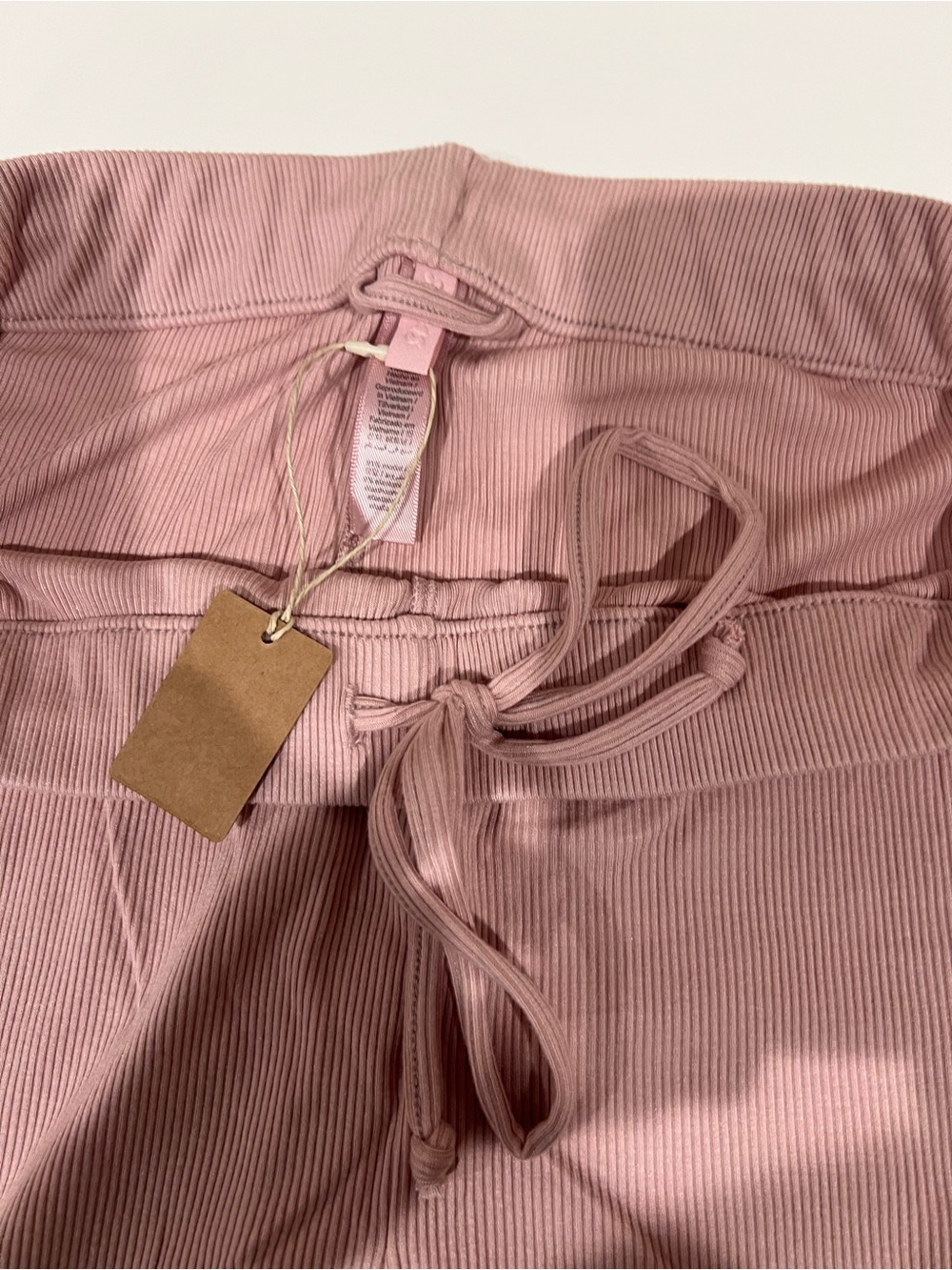 SKIMS Long-Sleeve Button Pajama Set — Dusty Rose - Picture 9 of 13